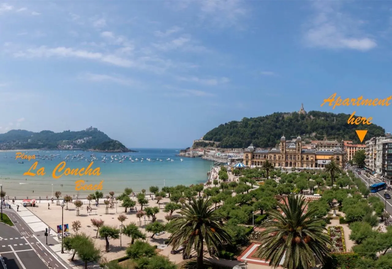 Luxury In Old Town Near Beach By Www,Sansebastianapartments,Es contacts